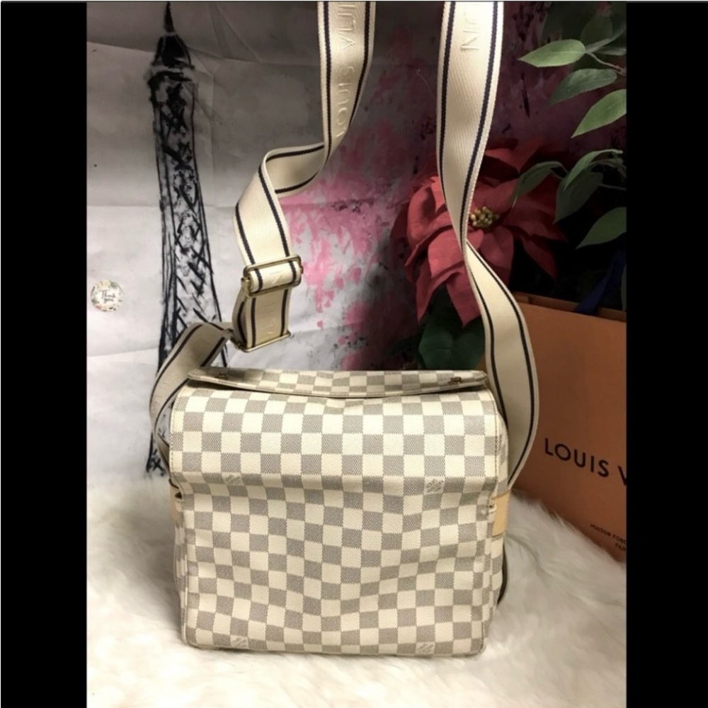 ✅Authentic LV Damier Azur UNISEX ShoulderBag